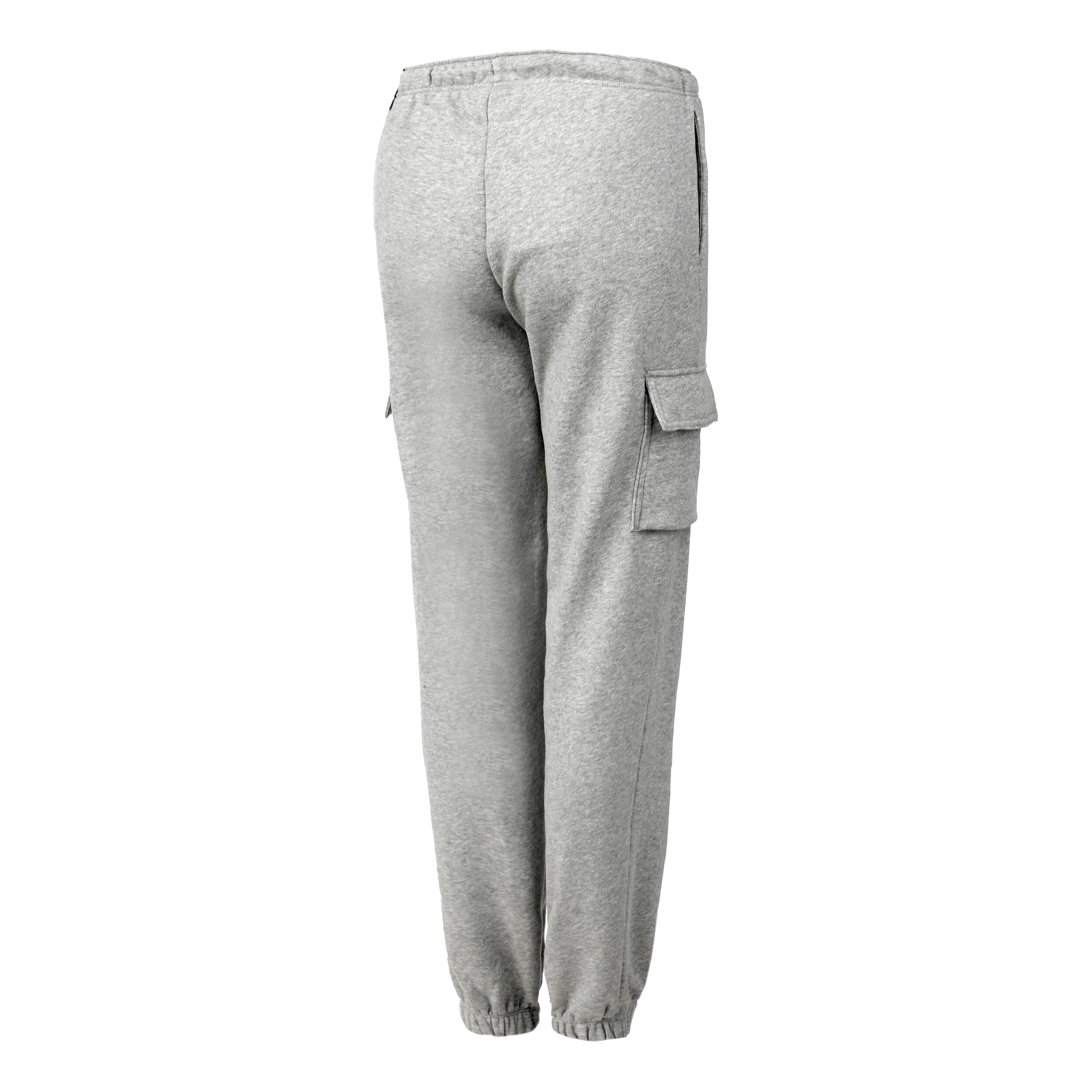 Sportswear Essential Fleece Medium-Rise Cargo Trainingshose Damen - Grau, Weiß
