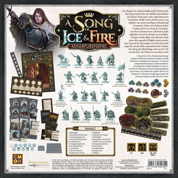 A Song of Ice & Fire – Stark Starterset