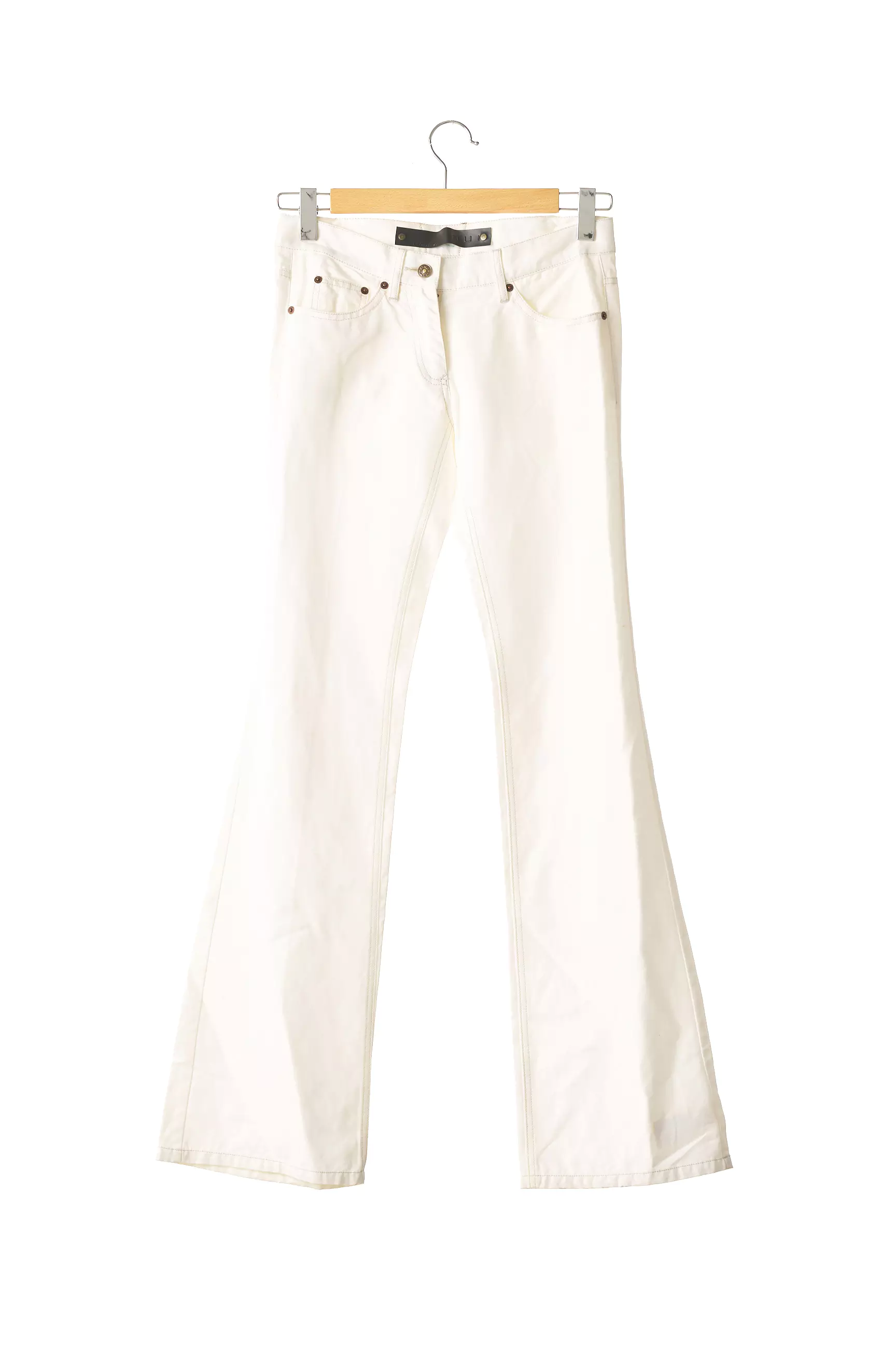 Barbara Bui Jeans Bootcut Femme couleur beige