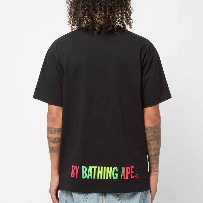 A Bathing Ape Gradation Ape Face Sta Tee M Black