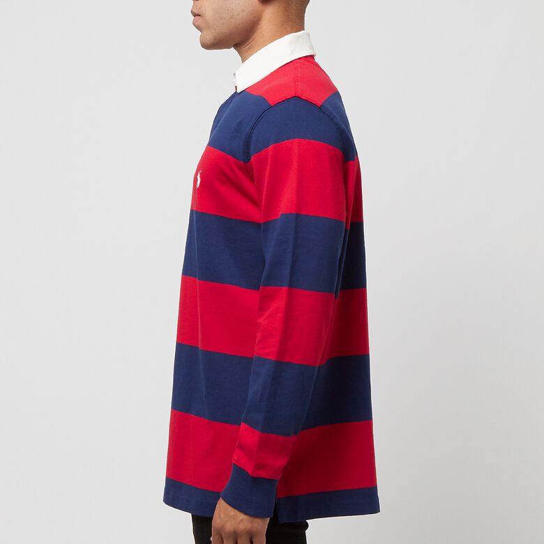 Polo Ralph Lauren Striped Longsleeve Rugby red/fall royal