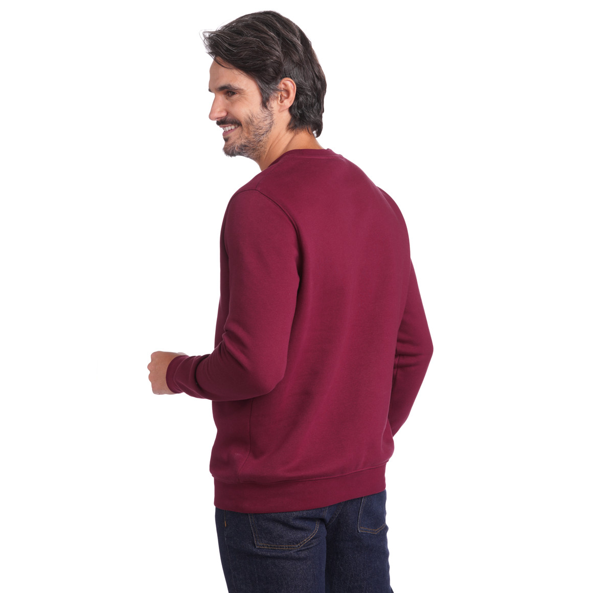 Herren Sweatshirt mit Rundhalsausschnitt