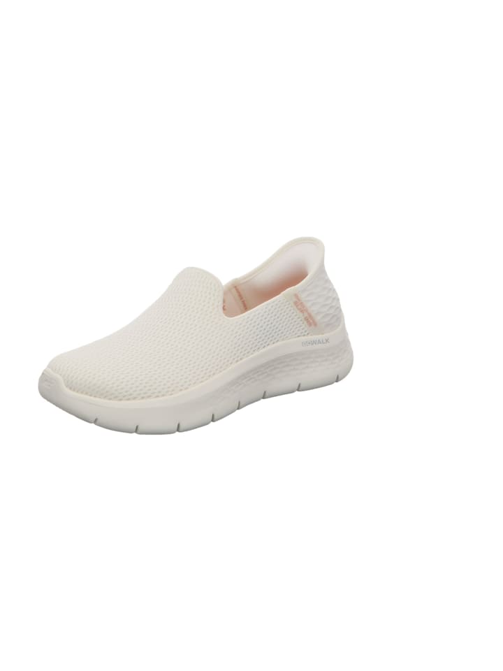 Skechers Sportliche Slipper in Weiß günstig kaufen