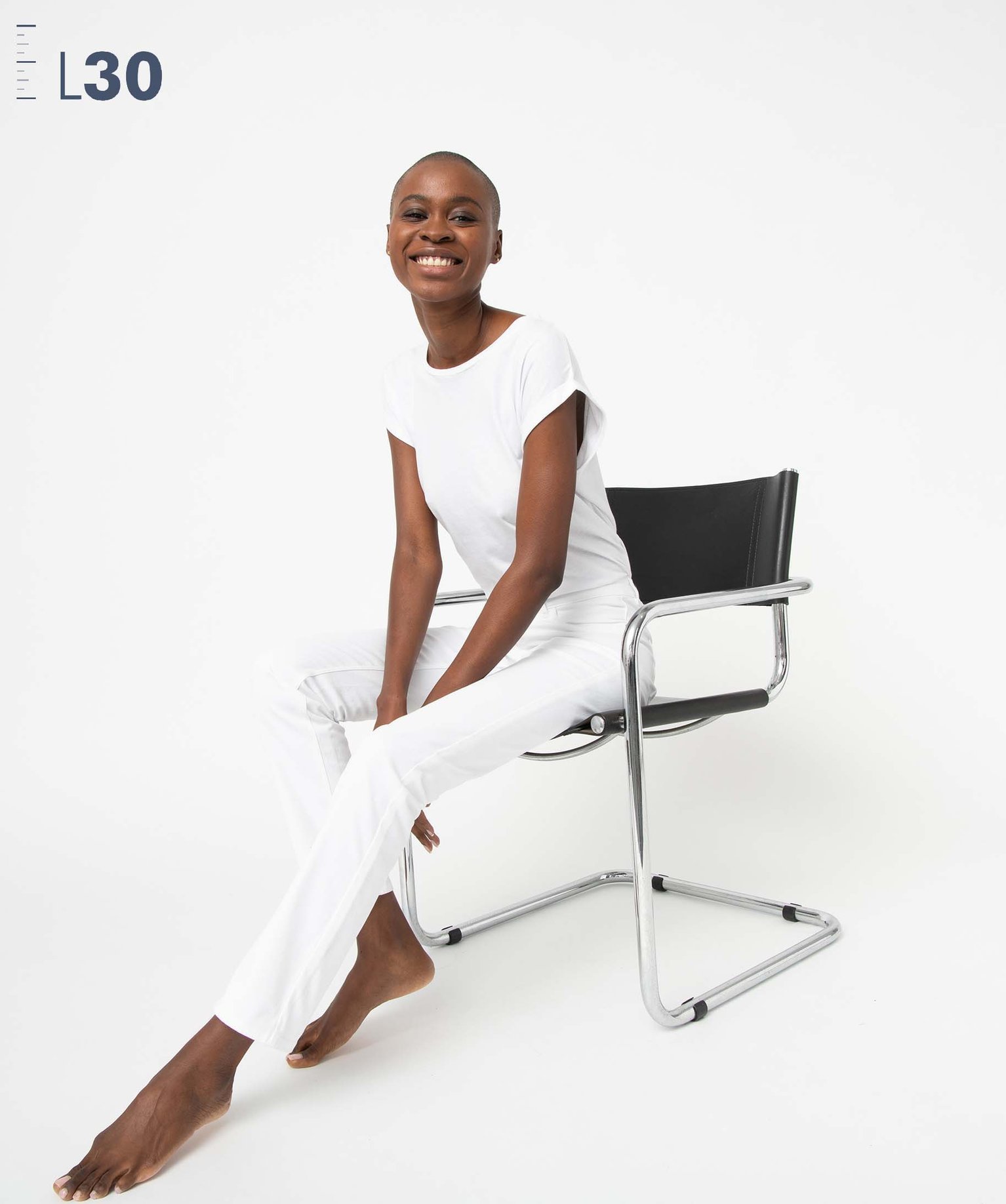 Jean femme coupe Regular L30 blanc | GEMO