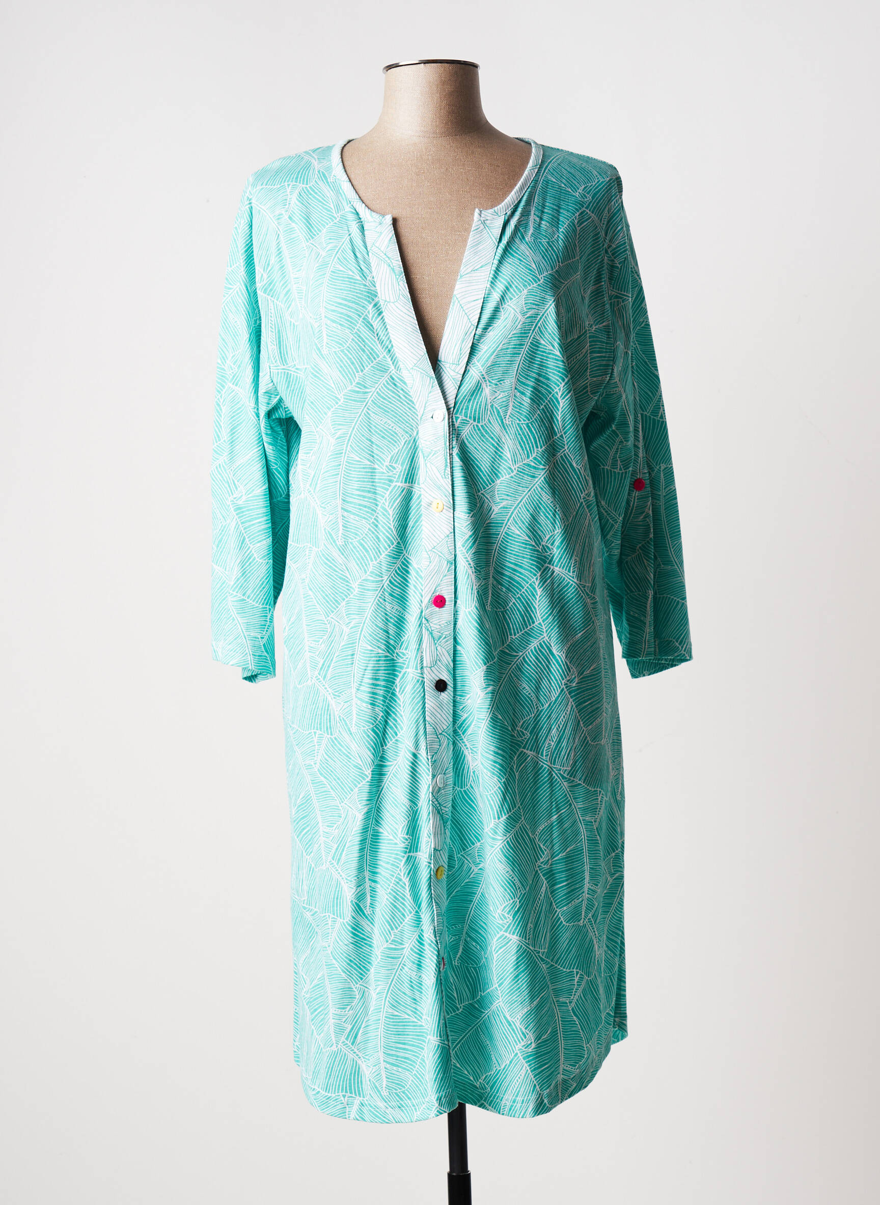 Rose Pomme Chemises De Nuit Femme couleur vert