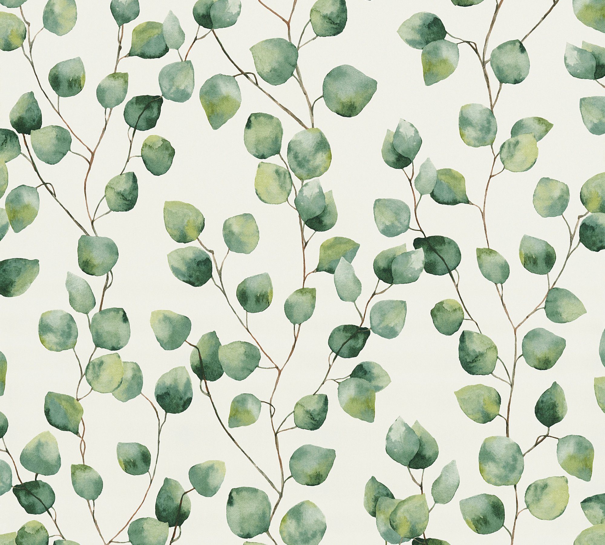 A.S. Création Vliestapete Greenery mit Blätter Motiv, floral, Tapete Blumen