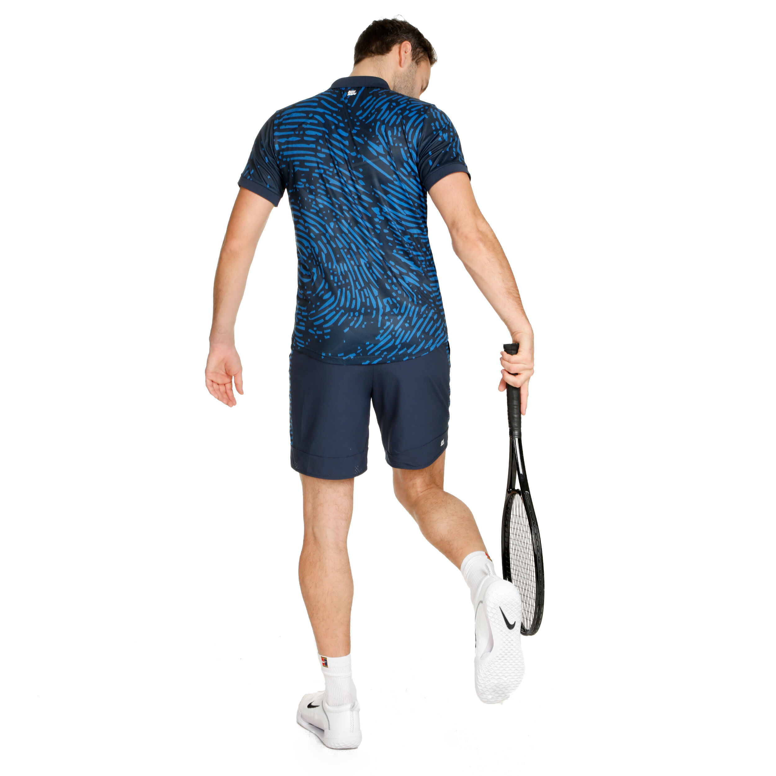Fingerprint Polo Herren - Dunkelblau, Blau