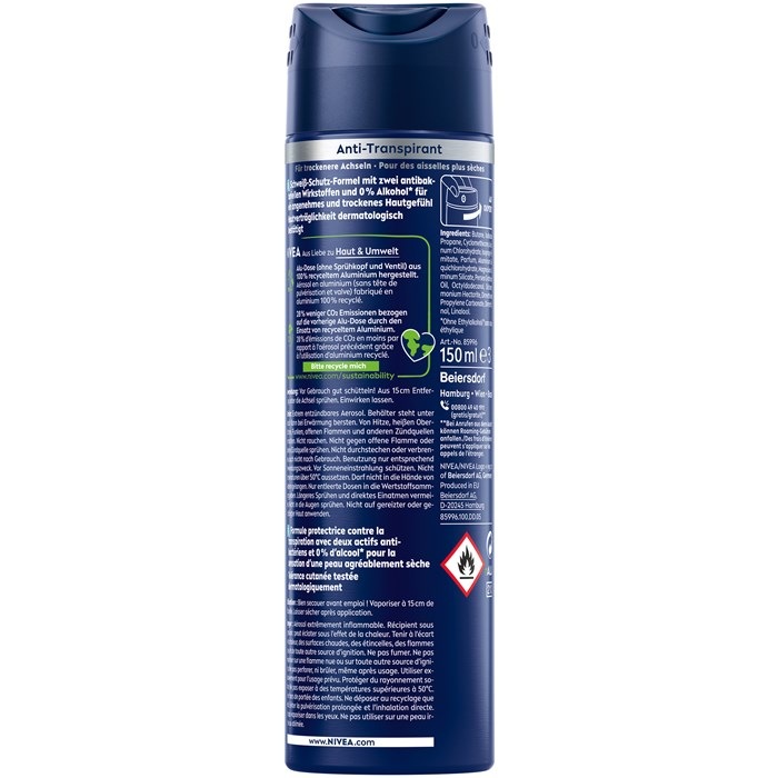 Dry Active Deodorant Spray