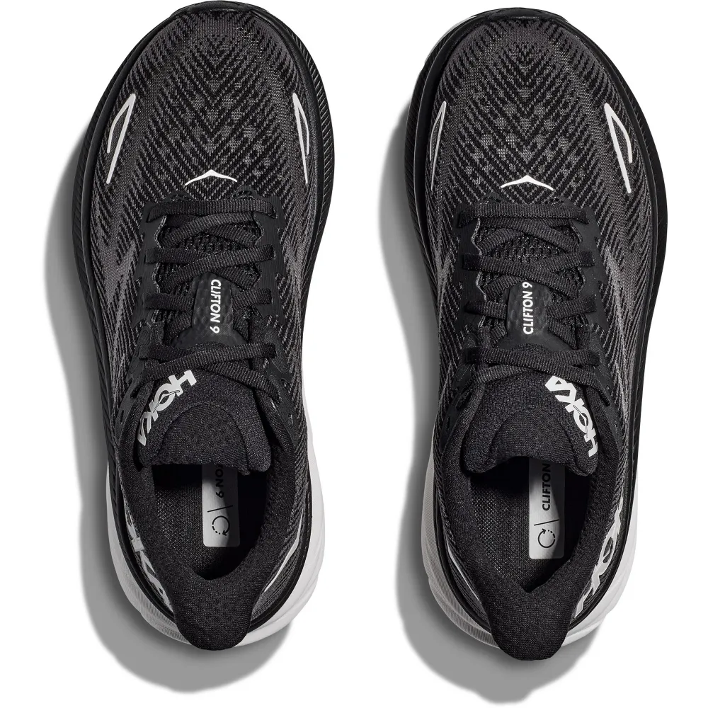 Hoka Clifton 9 1127896-BWHT / schwarz