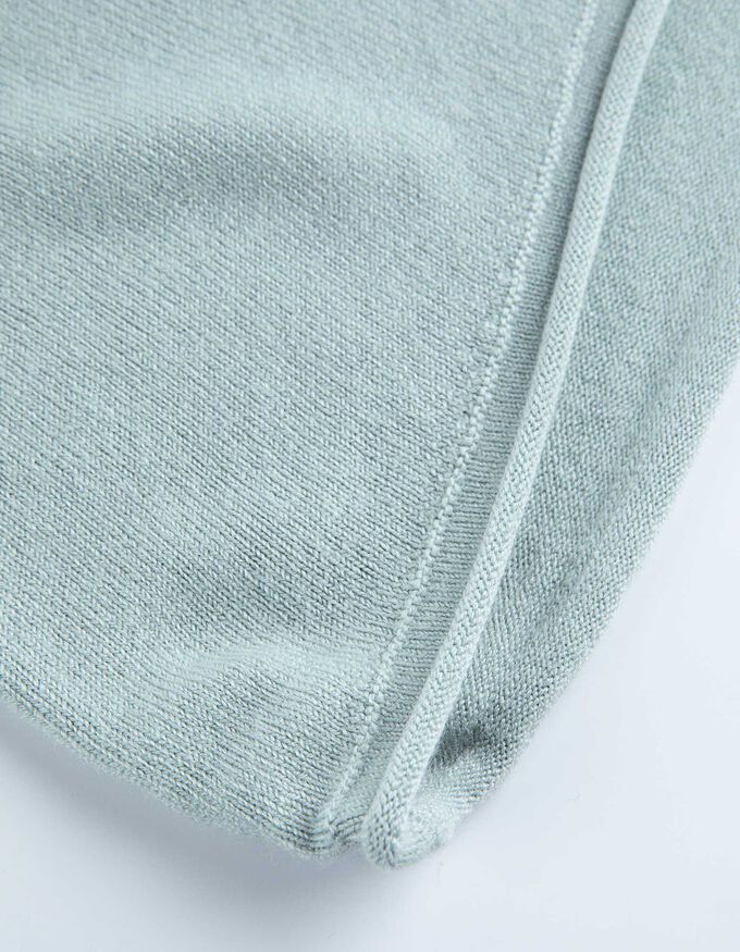 Strickpullover - Gerollte Abschlüsse