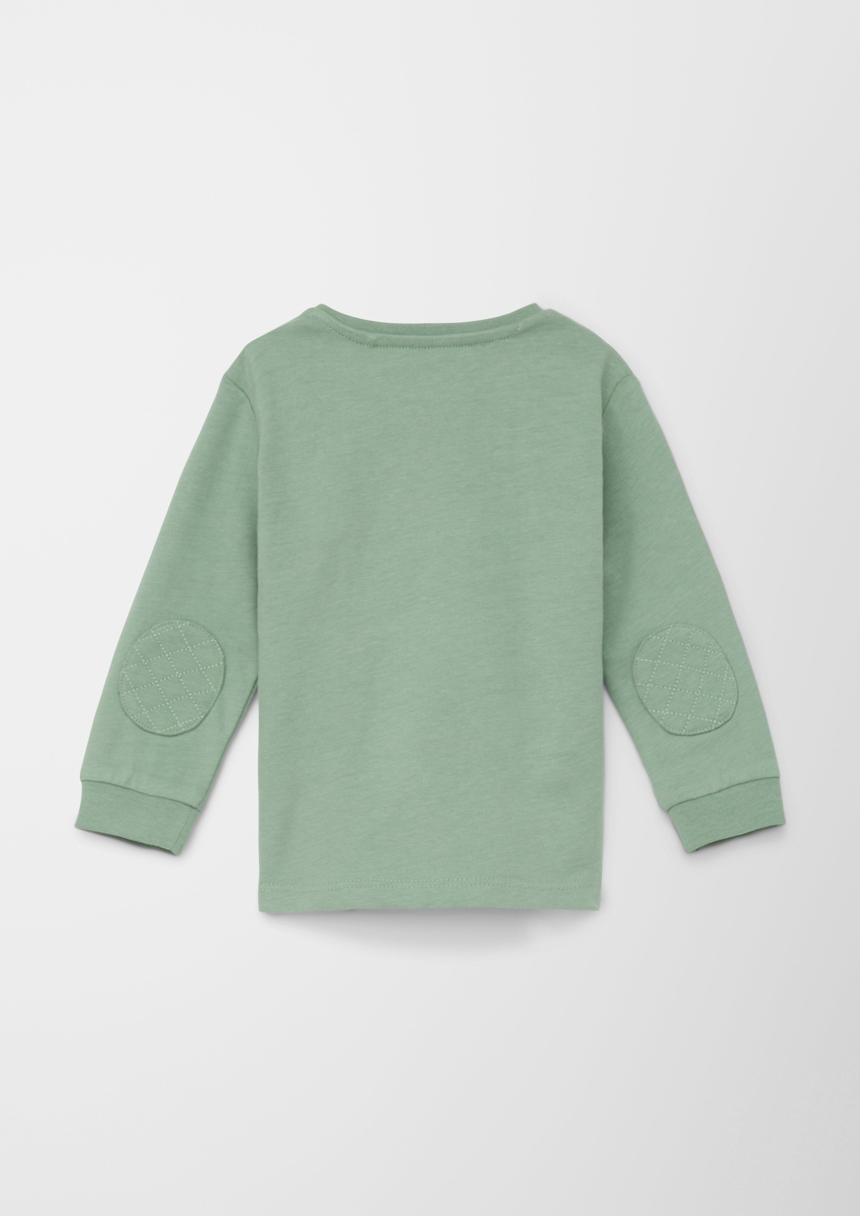 Longsleeve mit Statement-Print  2122427-7223