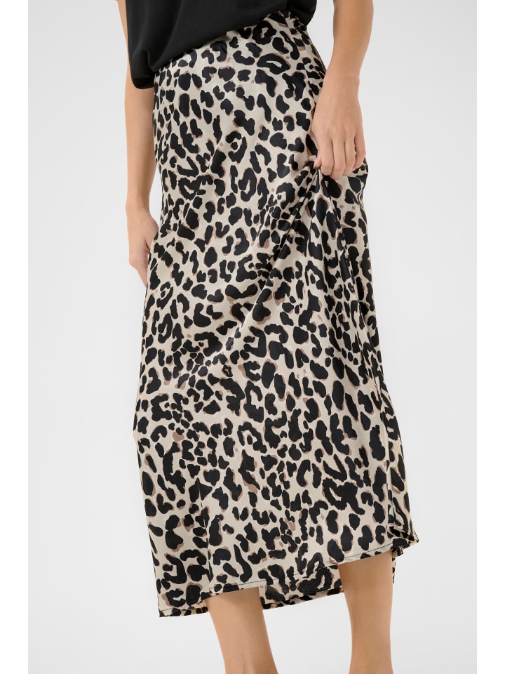 Kaffe Rock KAjune in Brown Leopard günstig kaufen