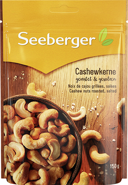 Seeberger Cashewkerne geröstet & gesalzen