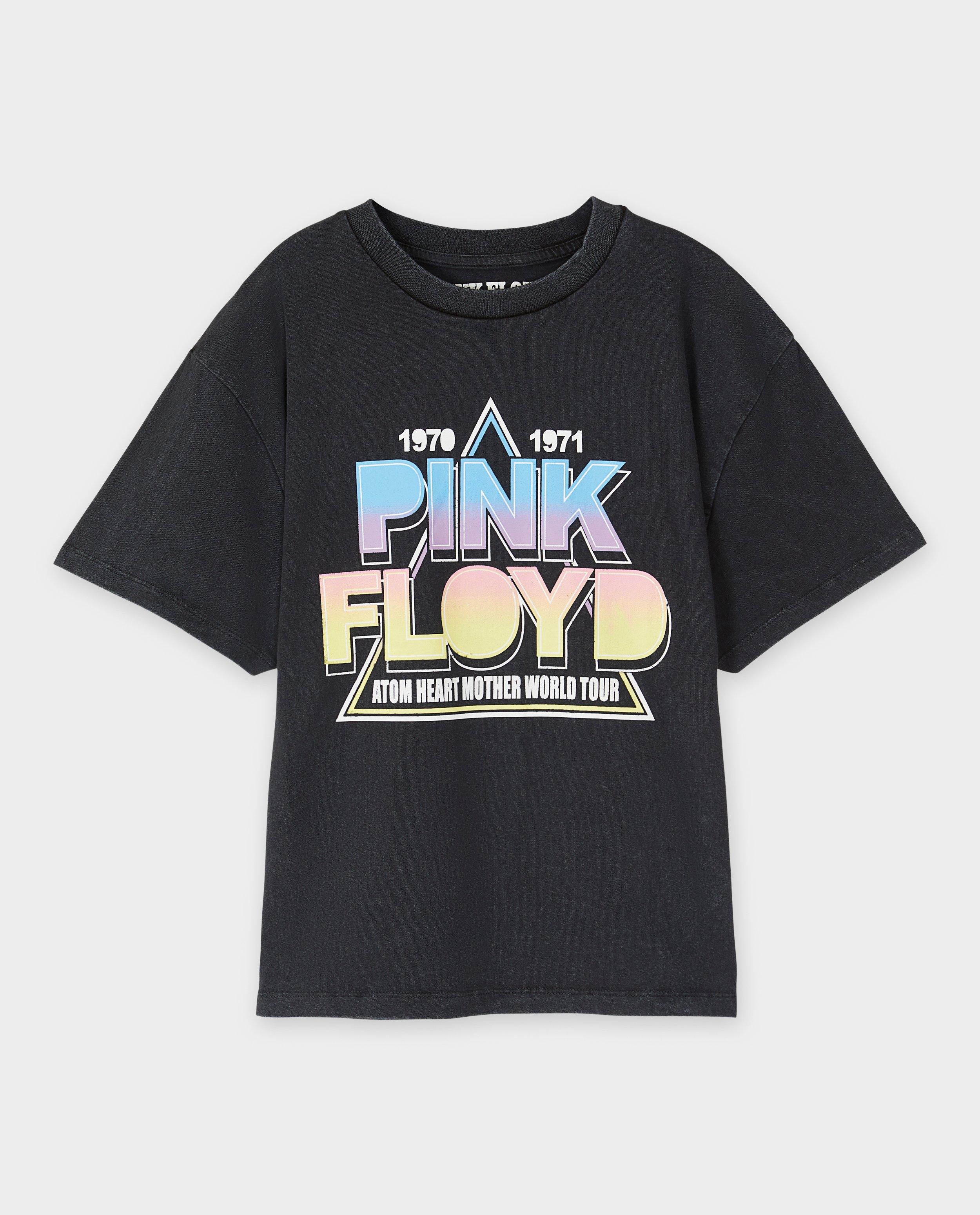 Tricou Pink Floyd negru, stil Groggy