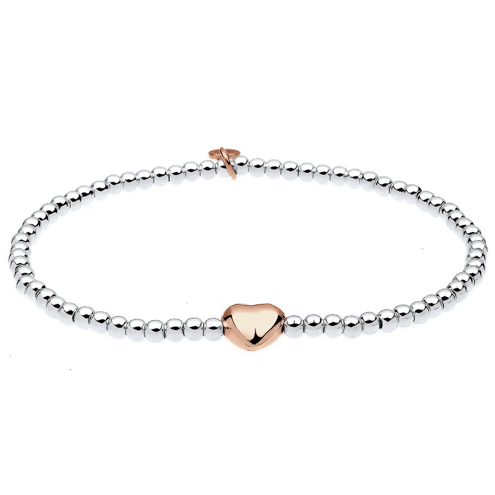 Elli Elli Bracelet Herz Liebe Kugeln 925 Sterling Silber Bracelet