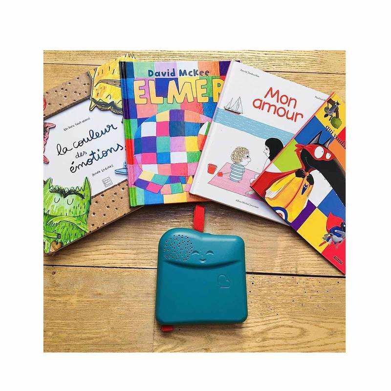 Bookinou, conteuse de livres avec la voix des proches