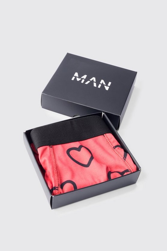 Herz Boxershorts Geschenkset
