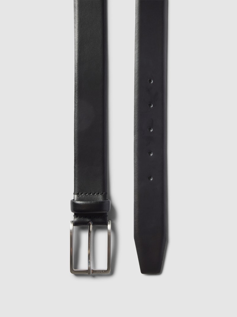 Gürtel mit Label-Details Modell 'Erman' in schwarz