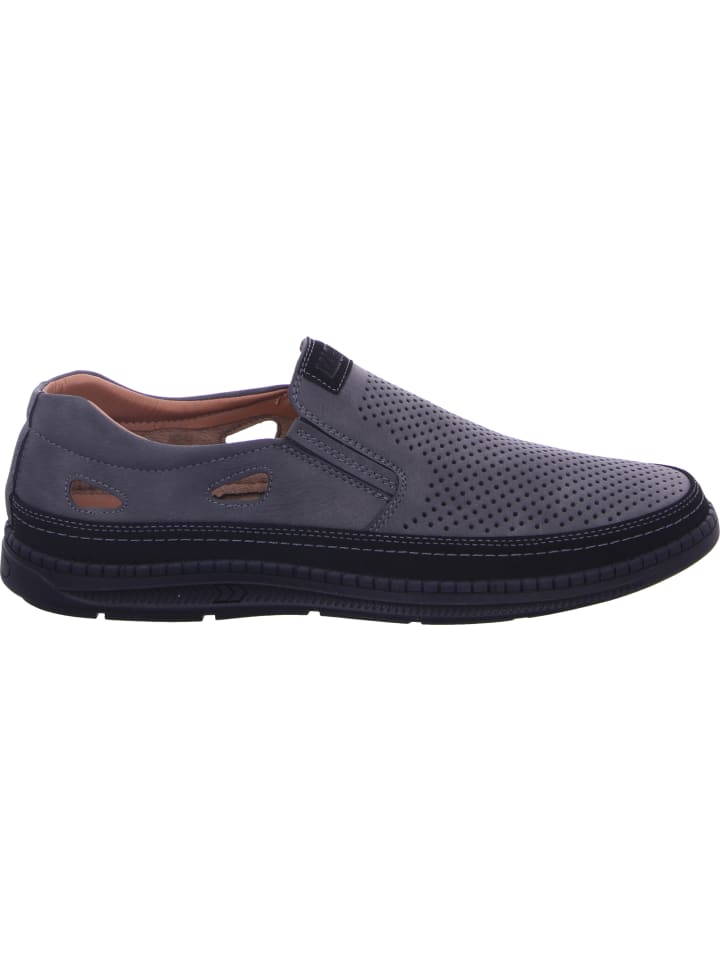 Magnus Slipper Gelocht in grau günstig kaufen