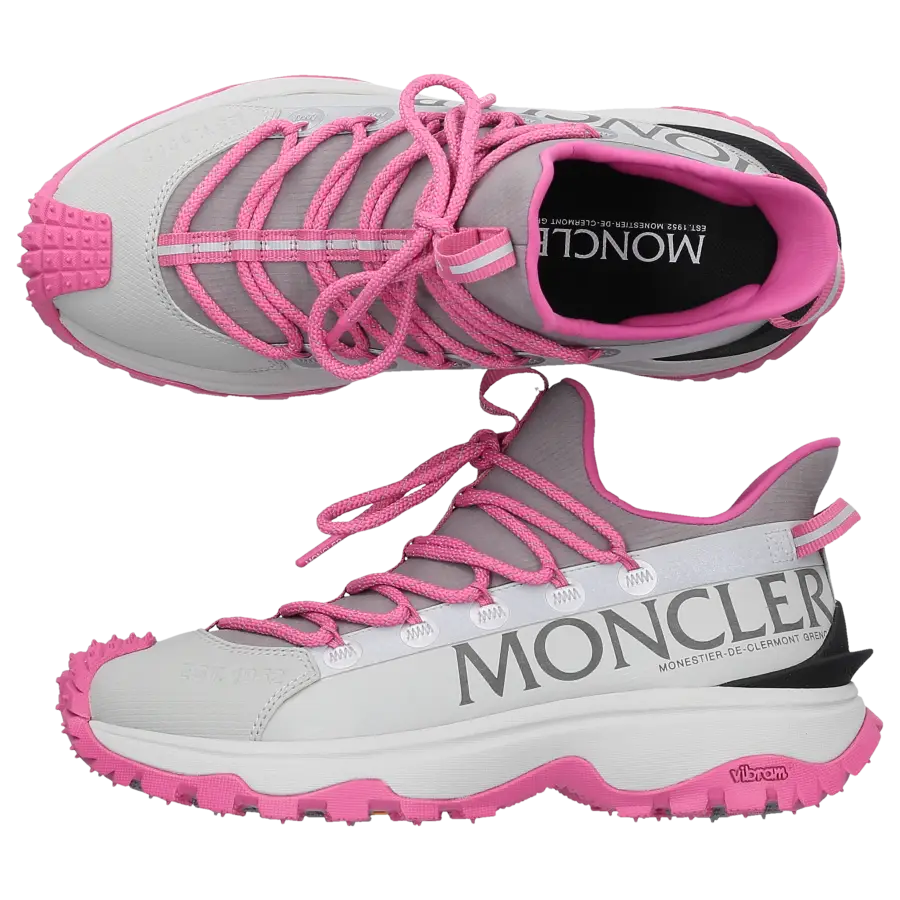 Moncler - Sneaker low TRAILGRIP LITE 2 Kalbsleder - grau