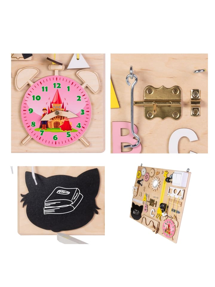 Moni Lernboard, Lerntafel medium in rosa günstig kaufen onesize