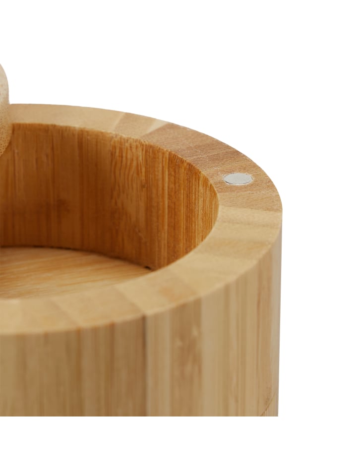 relaxdays Salzbehälter in Natur - (H)13 x Ø 9 cm günstig kaufen onesize