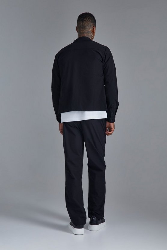 Stretch Hose mit geradem Bein