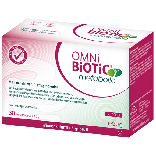 OMNI BiOTiC metabolic Probiotikum Pulver Beutel  30X3 g  Pulver