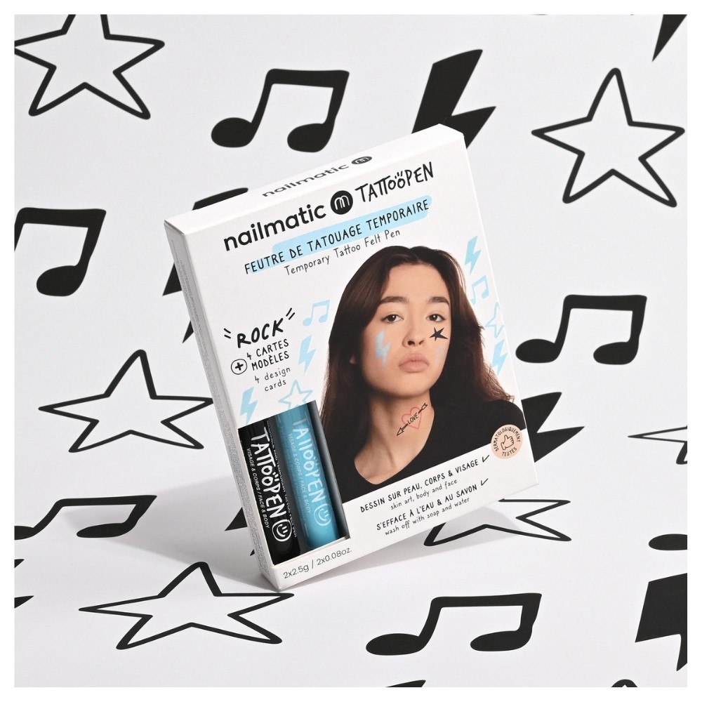 Nailmatic coffret duo tattoopen - rock