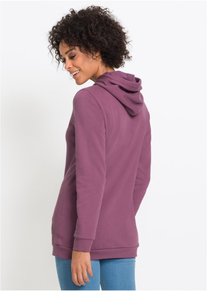 Longkapuzensweatshirt, Langarm
