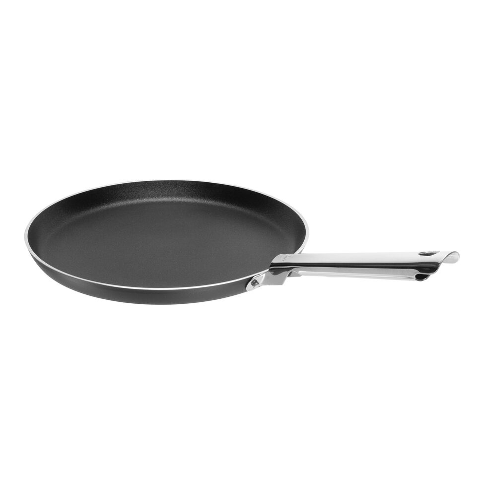 Crêpes-Pfanne 25 cm, Aluminium, Schwarz