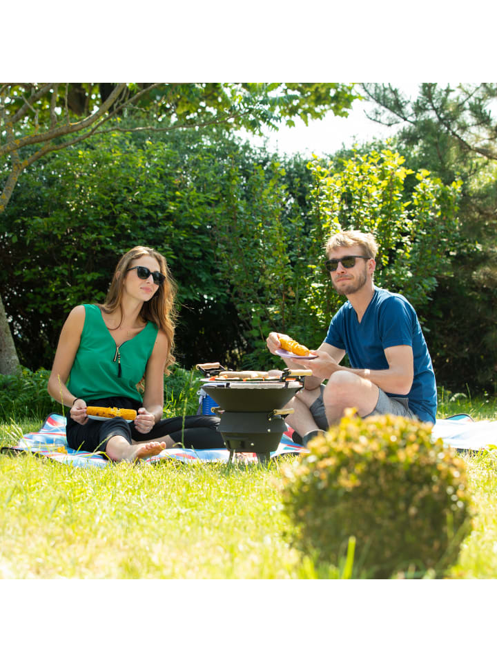 relaxdays Grillfass in Schwarz günstig kaufen onesize