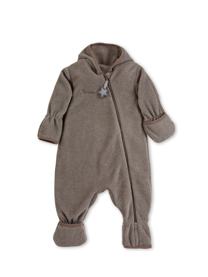 Sterntaler Overall Fleece in braun mel. günstig kaufen