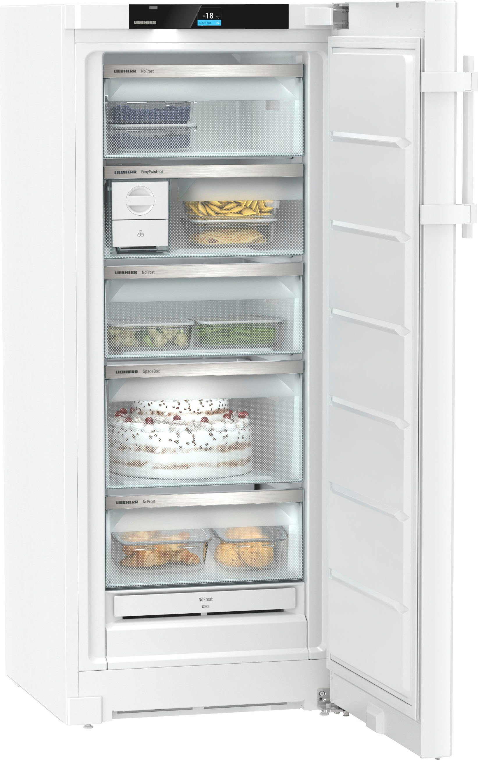Liebherr Gefrierschrank FNb 4655, 145,5 cm hoch, 59,7 cm breit