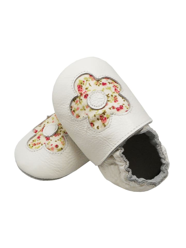 Yalion Leder-Krabbelschuhe 