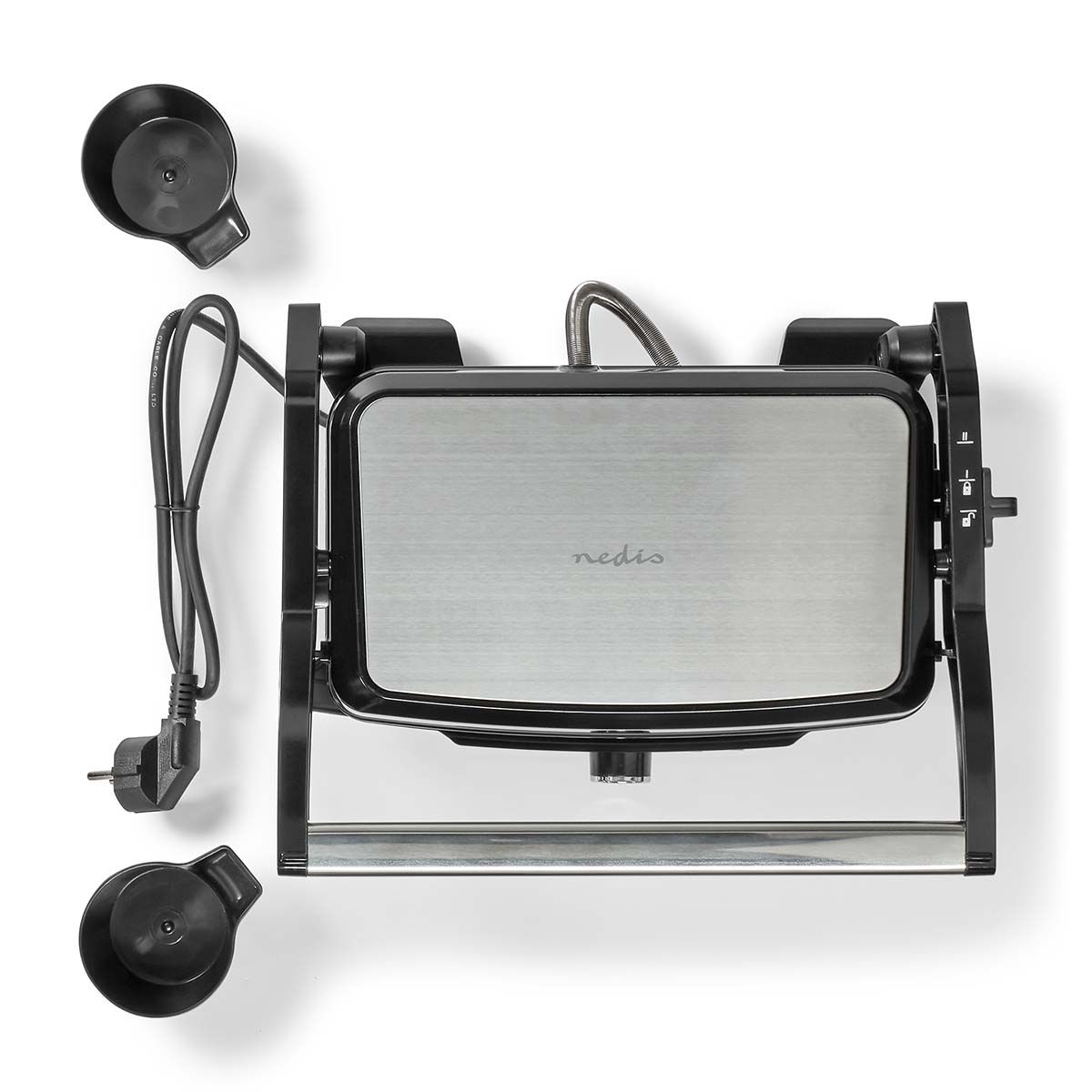 Nedis KAGR131FSR Kontakt Grill