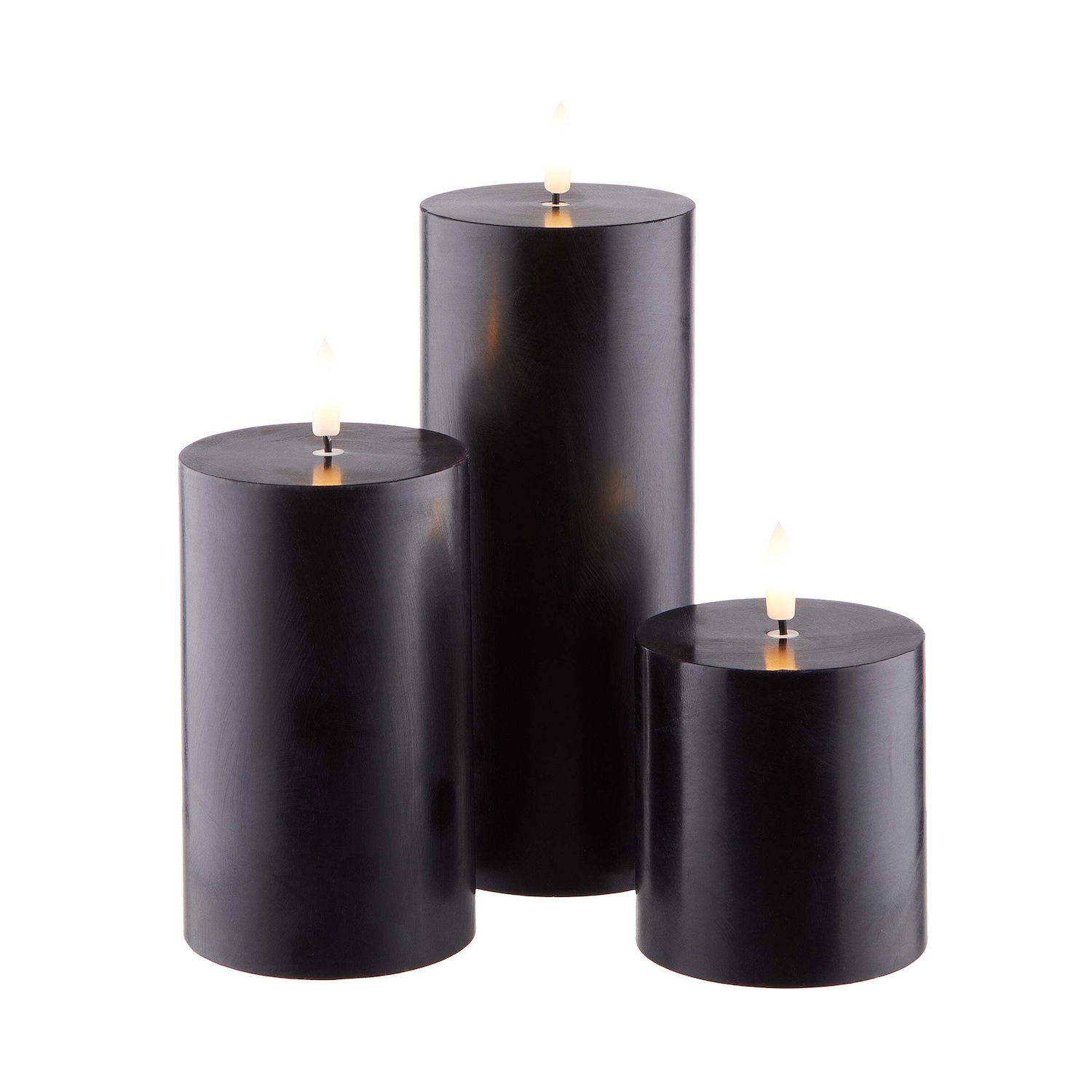 NORDIC LIGHT LED-Kerzen 3-tlg. mit Fernbedienung