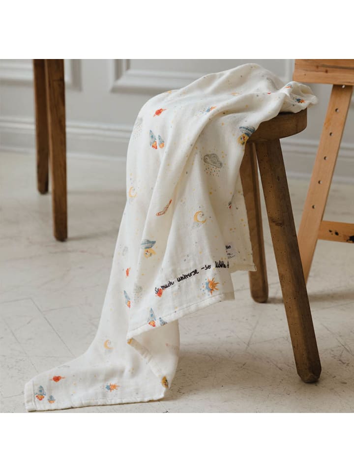 Elodie Details Bambus Musselin Decke - Playground Spaceland in Bunt 80 x 80 günstig kaufen onesize