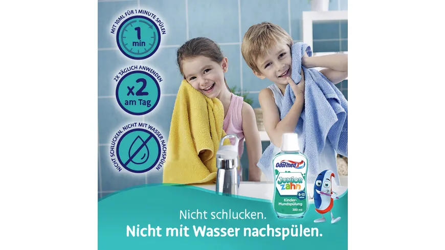Odol-med3 Juniorzahn Mundspülung 300ml 300 ml