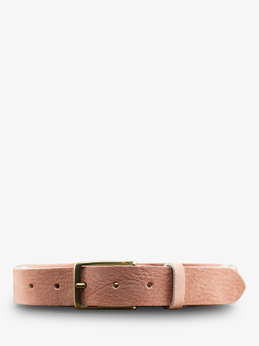 LaCeinture Magnifique Nubuck - 30mm - Rose Poudré