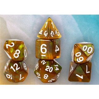 RPG Dice Set - Treasure Series: Peridot (8)