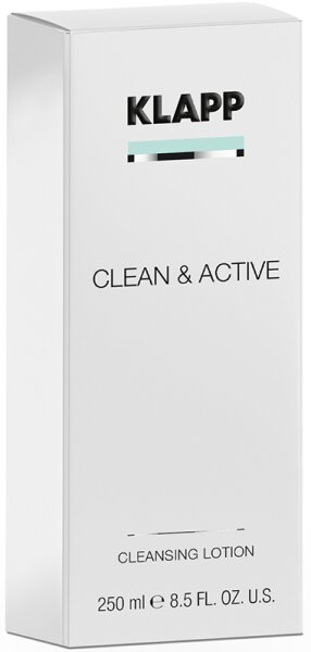 KLAPP Skin Care Science Clean & Active Cleansing Lotion Reinigungsmilch