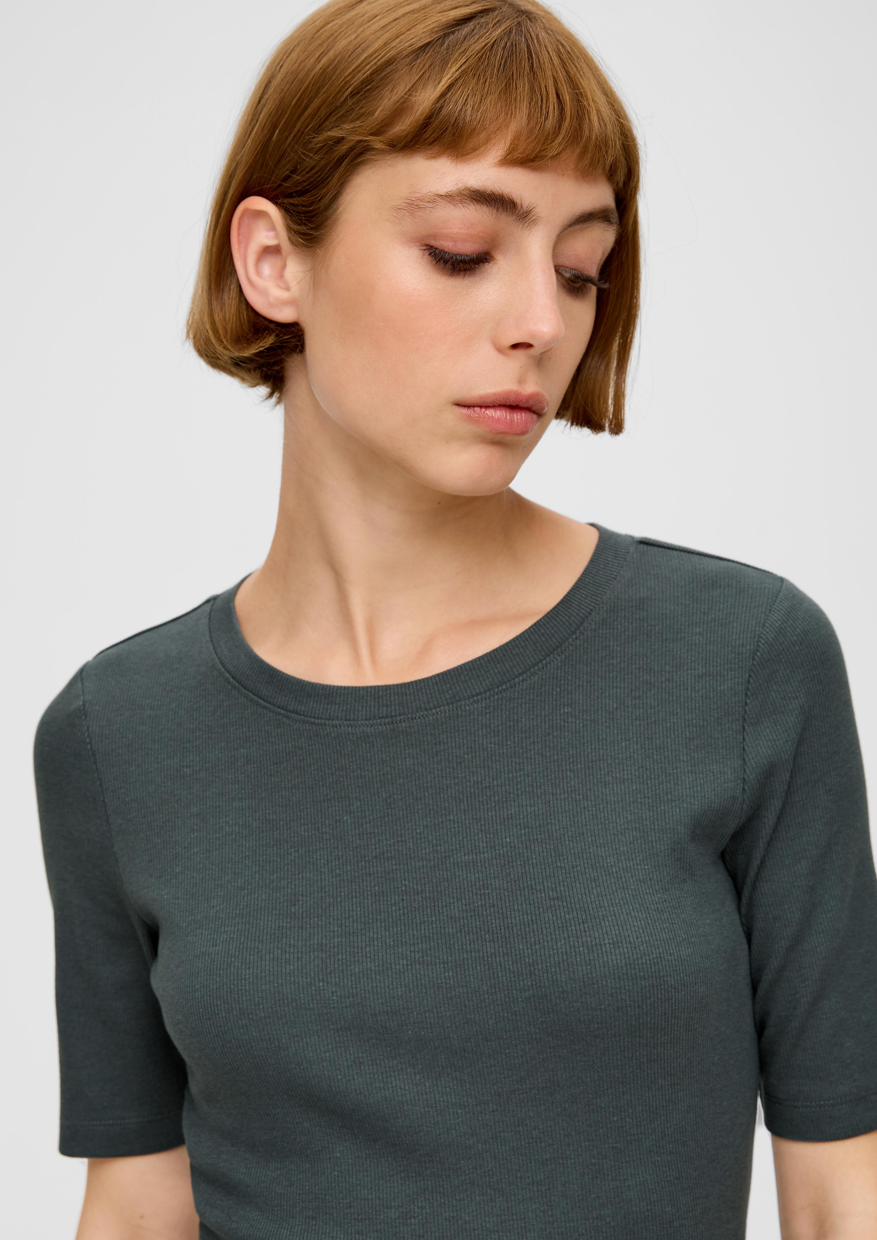 T-Shirt aus Baumwollstretch  2136194-7909