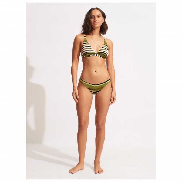 Seafolly - Women's Sun Stripe Longline Tri - Bikini-Top