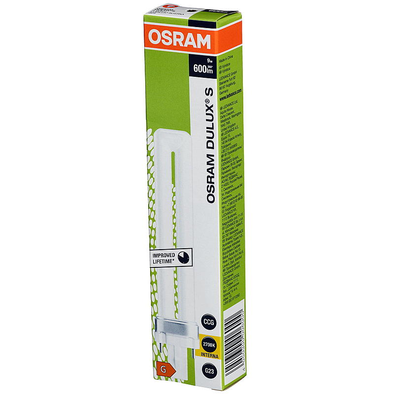 Osram Rørpære 600 lm G23