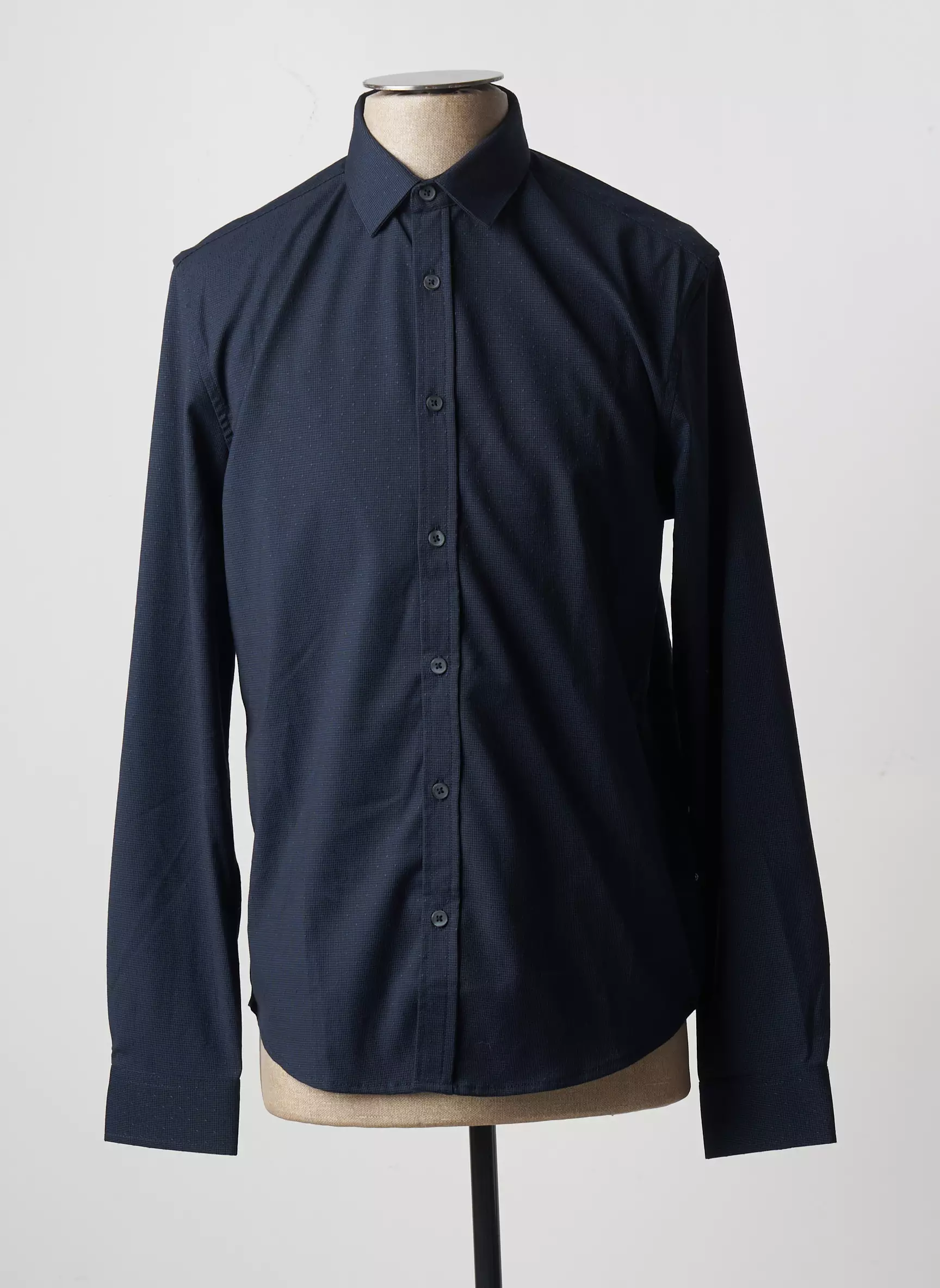 Bonobo Manches Longues Homme couleur bleu