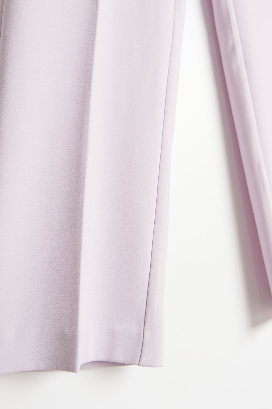 Straight regular trousers