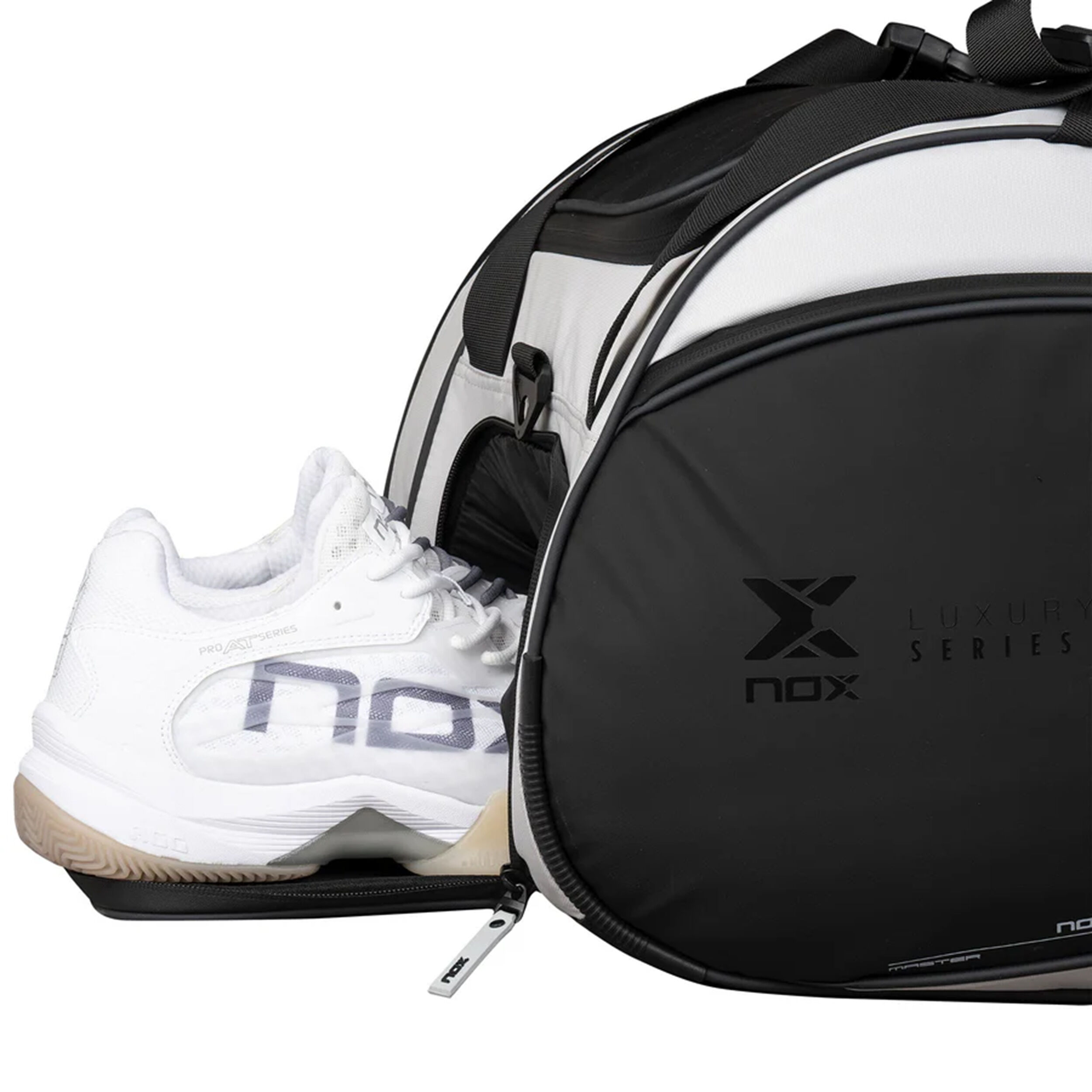 Master Series Padelschlägertasche - Schwarz, Grau