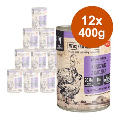 Wiejska Zagroda Cat 12 x 400 g
