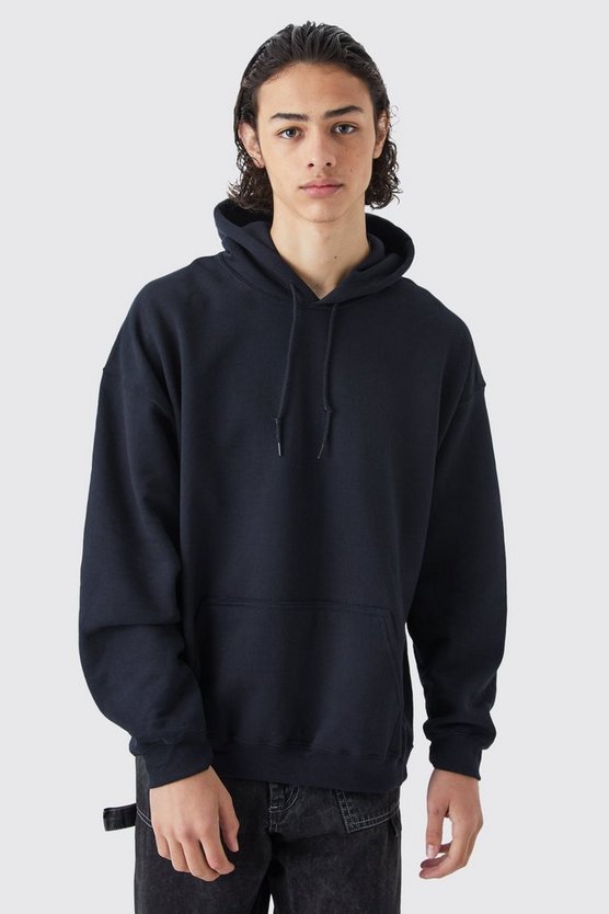 Oversize Hoodie mit Homme Print